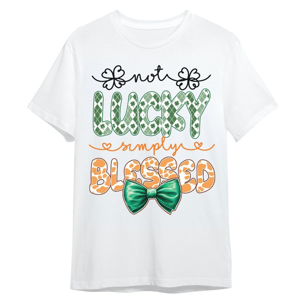 Amare Box Cow Farm Shirt, ST Patrick's Day Cow, Not Lucky Simply Luck, Lucky Clover, Lucky Cow, Cow Shirt, Holiday Gift For Cow Lover Unisex Shirt