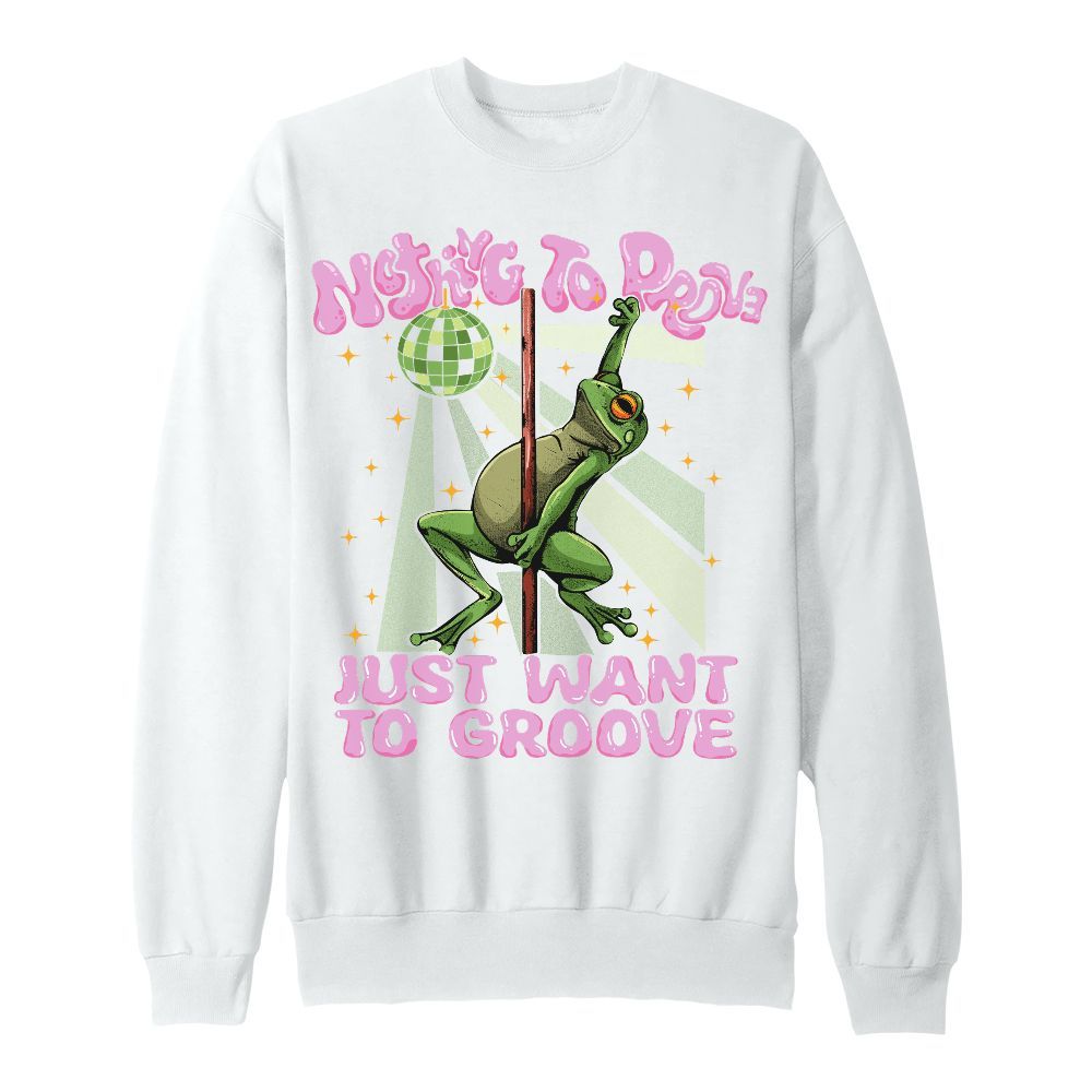 Amare Box Nothing To Be Proven Vintage Shirt, Just Want To Grow Frog Tee, Fairycore Streetwear Gifts Unisex Sweatshirt