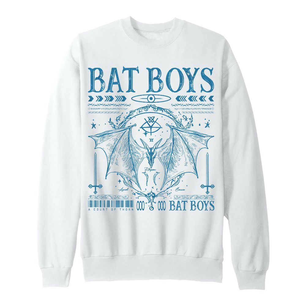 Amare Box Retro Bat Boys Y2K Shirt, Vintage 90s Style Bat Boys Gothic Grunge 2000s A Court Unisex Sweatshirt