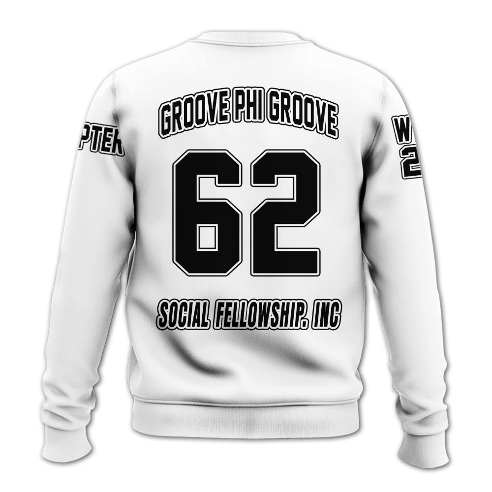 Ireishprint Groove Phi Groove Custom Chapter Shirt, Personalized White Shirt Groove Phi Groove  Sweatshirt