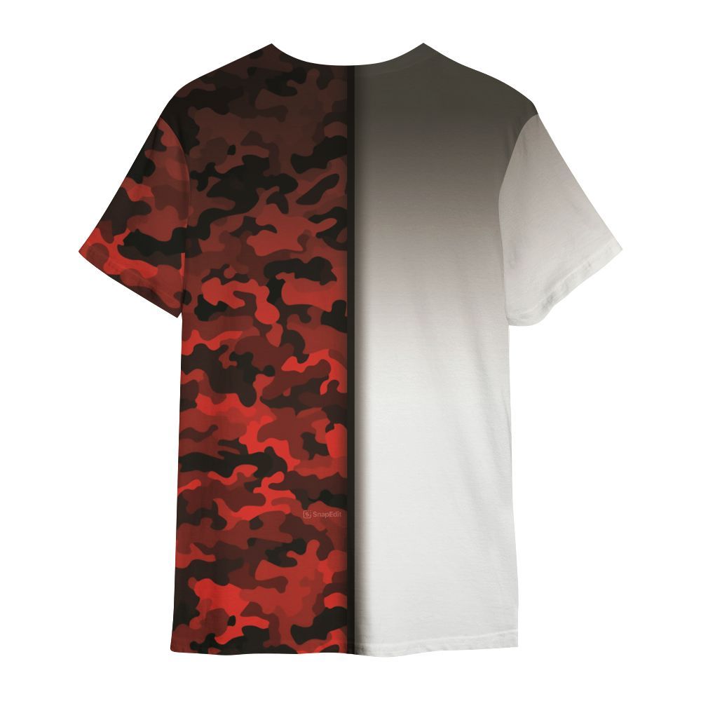 Amare Box Firefighter Shirt, Firefighter Red Camo, Military Firefighter, Firefighter Support, California Fire, Gift Shirt For Fireman All Over Print Unisex Shirt