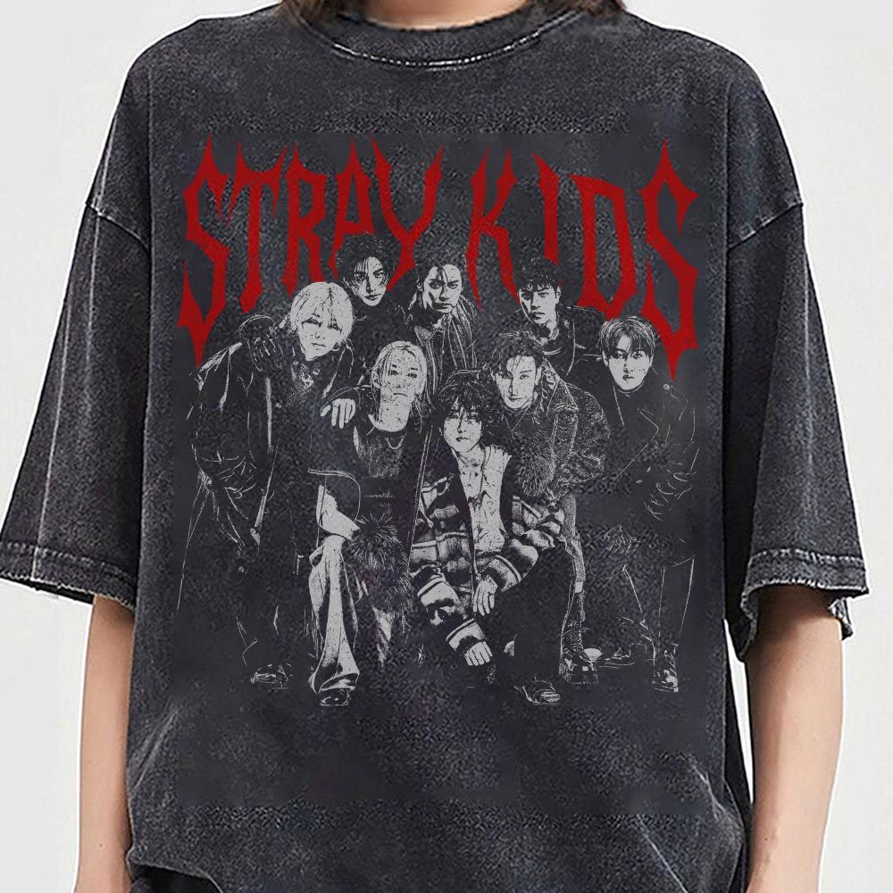 Stray Kids Music Tour Vintage Shirt