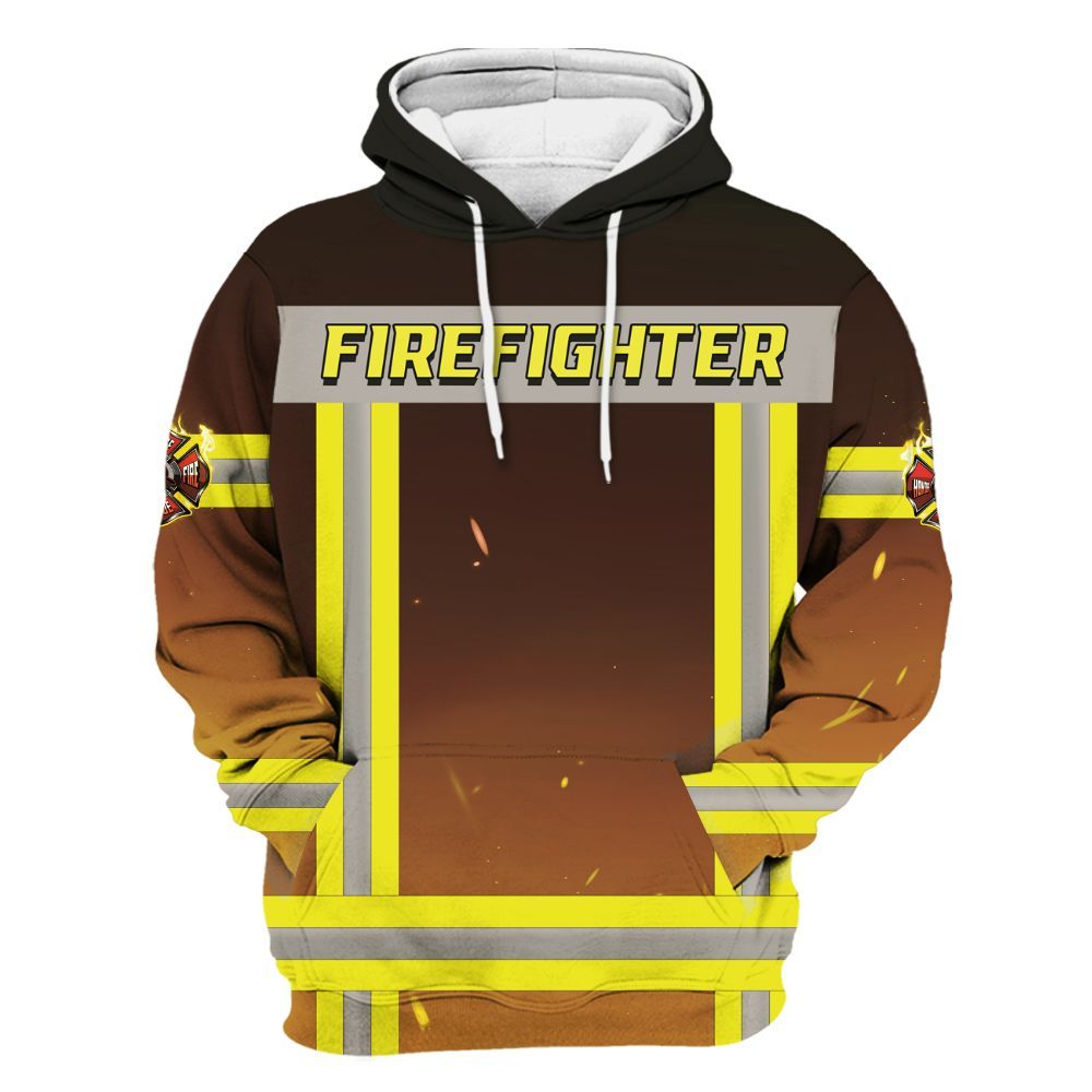 Amare Box Firefighter Shirt, Personalize Fire Rescue, Rescue Hero, Firefighter Shirt, Firefighter Logo, Custom Name Gift Shirt For Man Unisex Hoodie