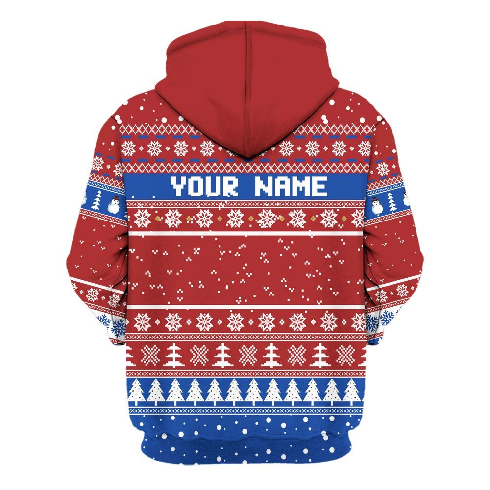 Amare Box Christmas Farm Tractor Run Like A Raindeere Shirt, Christmas Farm, Farm Tractor, Christmas Unisex Custom Name Gift Shirt Unisex Hoodie