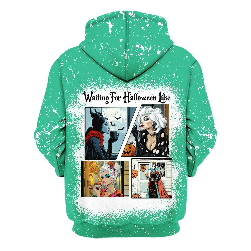 Amare Box Bleach Halloween Shirt, Movie Character Waiting For Halloween Like Vintage, Funny Trend Graphic Unisex Hoodie