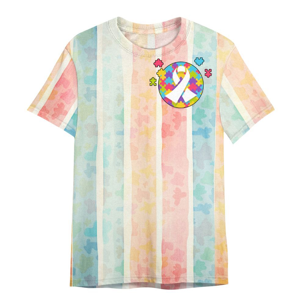 Amare Box Your Words Matter Autism Awareness Shirt, Mental Heath Special Education All Over Print Unisex Shirt