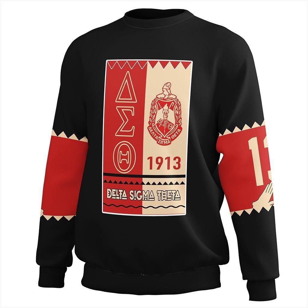 Delta Sigma Theta Black Style Sweatshirt