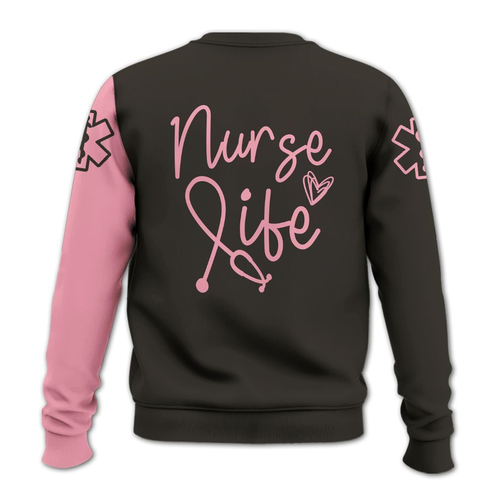 Amare Box Nurse Shirt, Nurse Life, Custom Name, Coffee Nurse, Nurse Stuff, Gift For Nurse Knitted Sweater