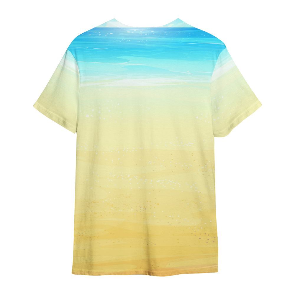 Amare Box Racoons Coconut Tree Watercolor Shirt, You Think You Just Fell Out Of A Coconut Tree Shirt All Over Print Unisex Shirt