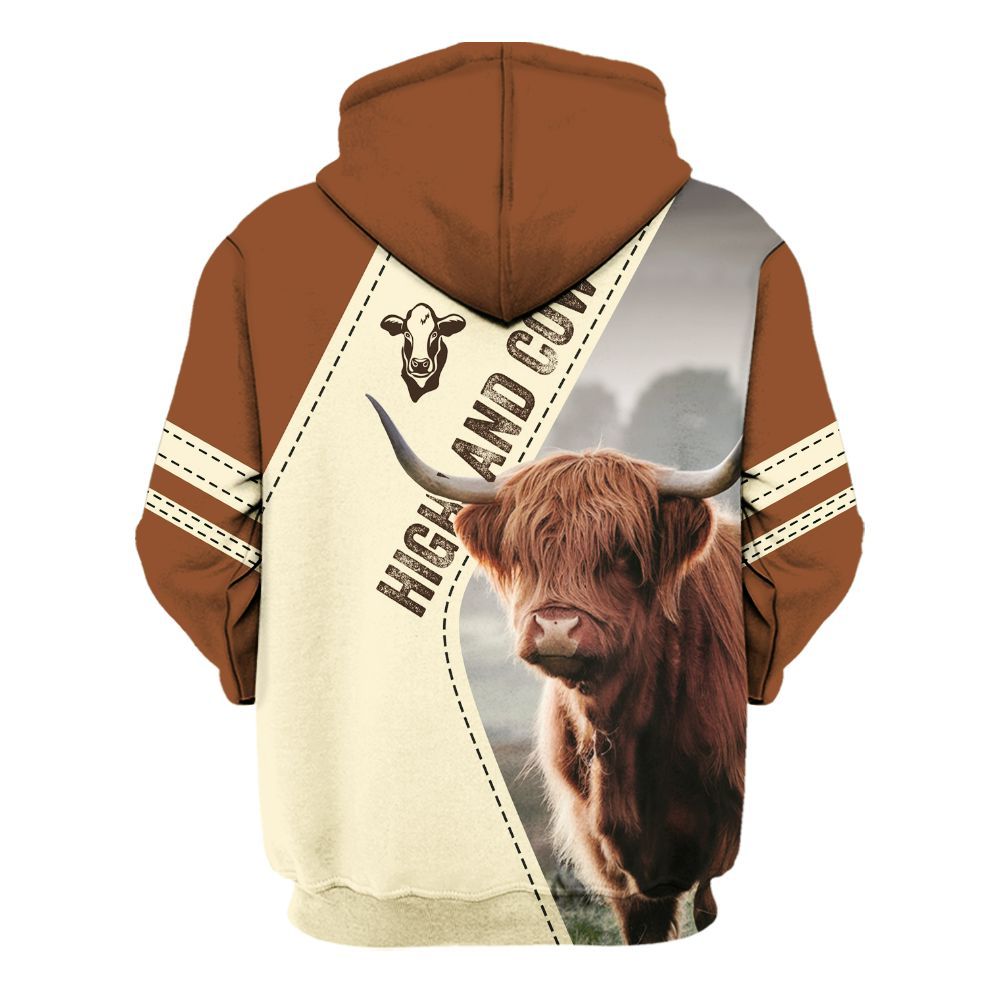 Amare Box Cow Farm Shirt, Highland Cow's Farm, Cute Cow, Farm Cow, Cow Shirt, Farm Shirt, Cow Lover, Custom Name Gift Shirt For Farmer Unisex Hoodie