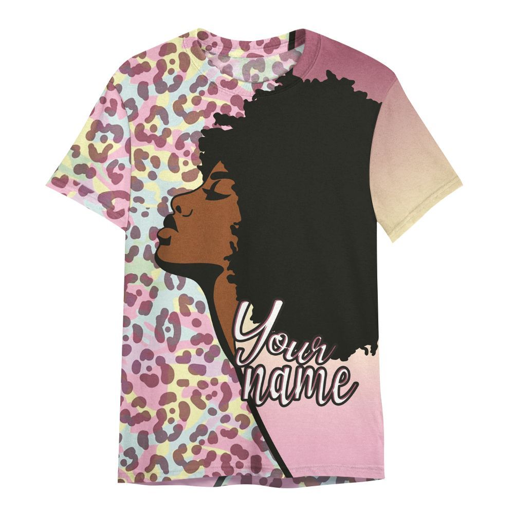 Amare Box Black Nurse Shirt, Black Nurse Magic, Custom Name Shirt, Nurse Leopard Print, Nurse Clipart, Gift For Black Nurse All Over Print Unisex Shirt