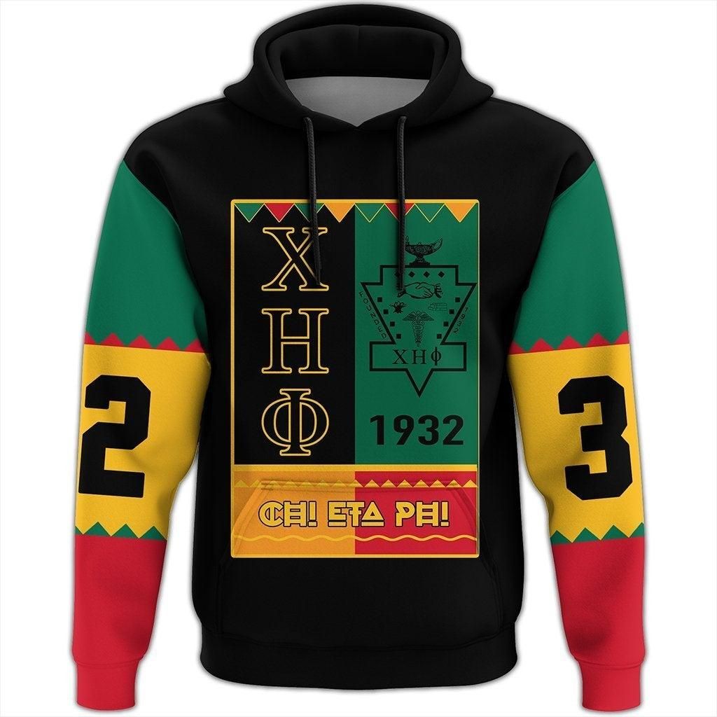 Wonder Print Shop Hoodie - Chi Eta Phi Black History Month Pullover Hoodie
