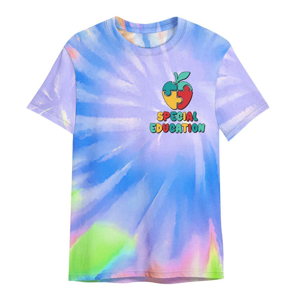 Amare Box Special Education Teacher Shirt, Accept Adapt Advocate Inclusion Equity Equality All Over Print Unisex Shirt