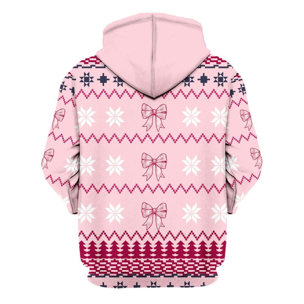 Amare Box Farm Cute Animal Coquette Shirt, Christmas Coquette Farm, Farmer X-mas, Christmas Unisex Gift For Farmer, Girl Unisex Hoodie