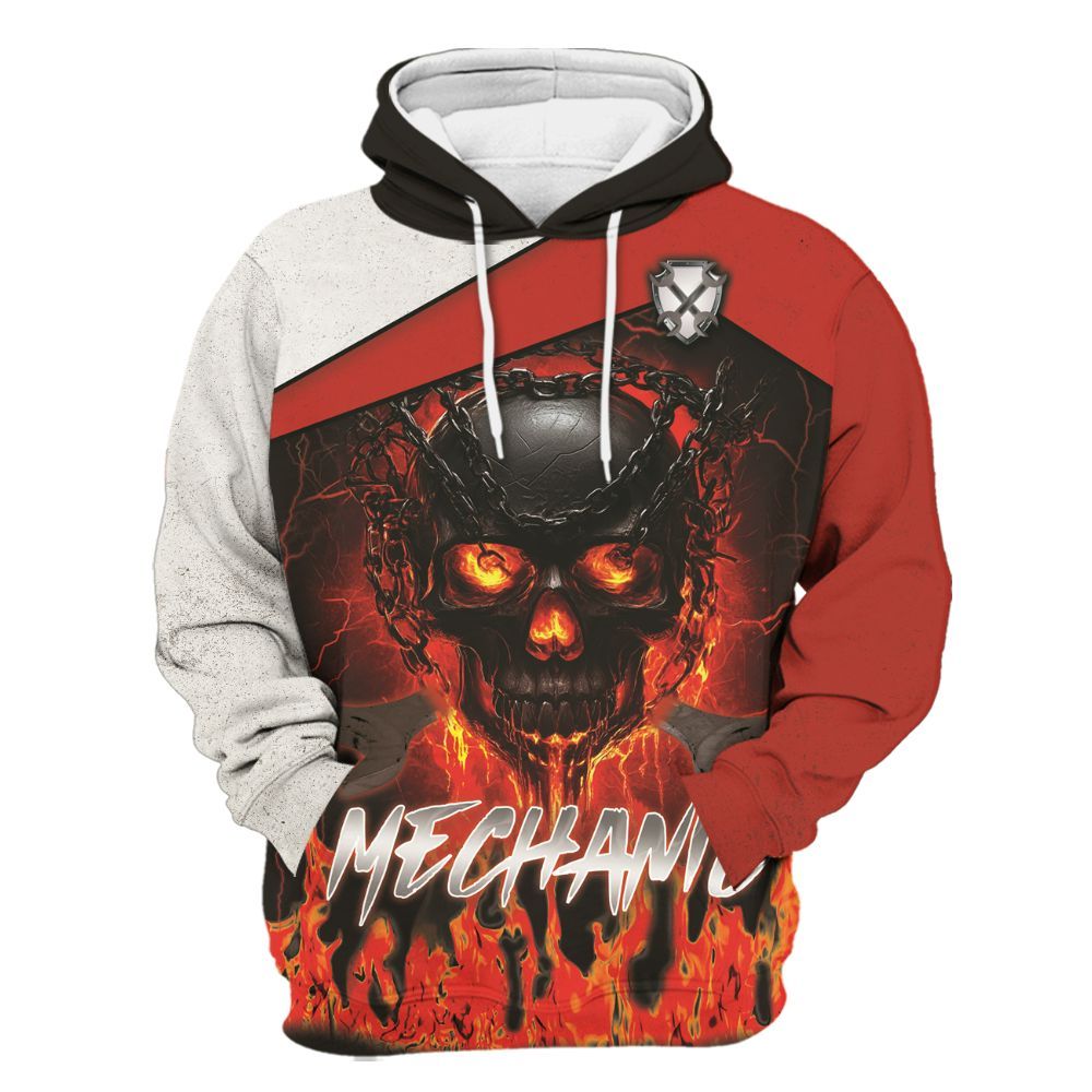 Amare Box Personalized Name I Can Fix What Stupid Does All Over Printed Mechanic Unisex Gift Unisex Hoodie