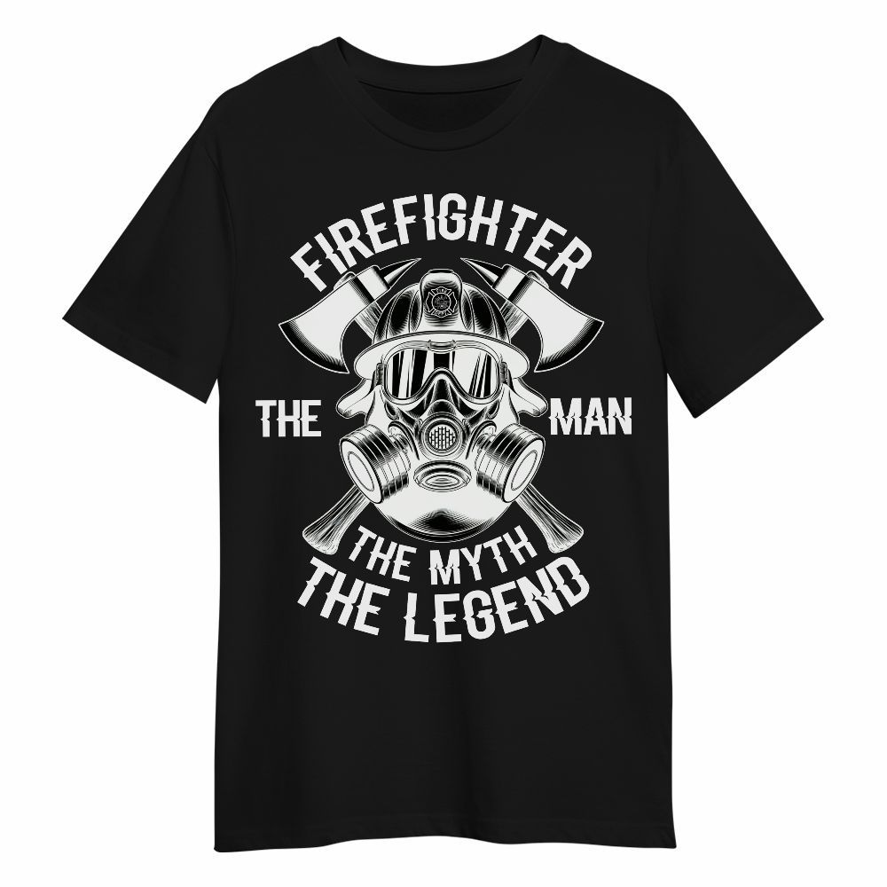 Amare Box Firefighter Shirt, The Man The Myth The Legend, Rescue Hero, Firefighter Shirt, Fire Department Logos, Gift Shirt For Man Unisex Shirt