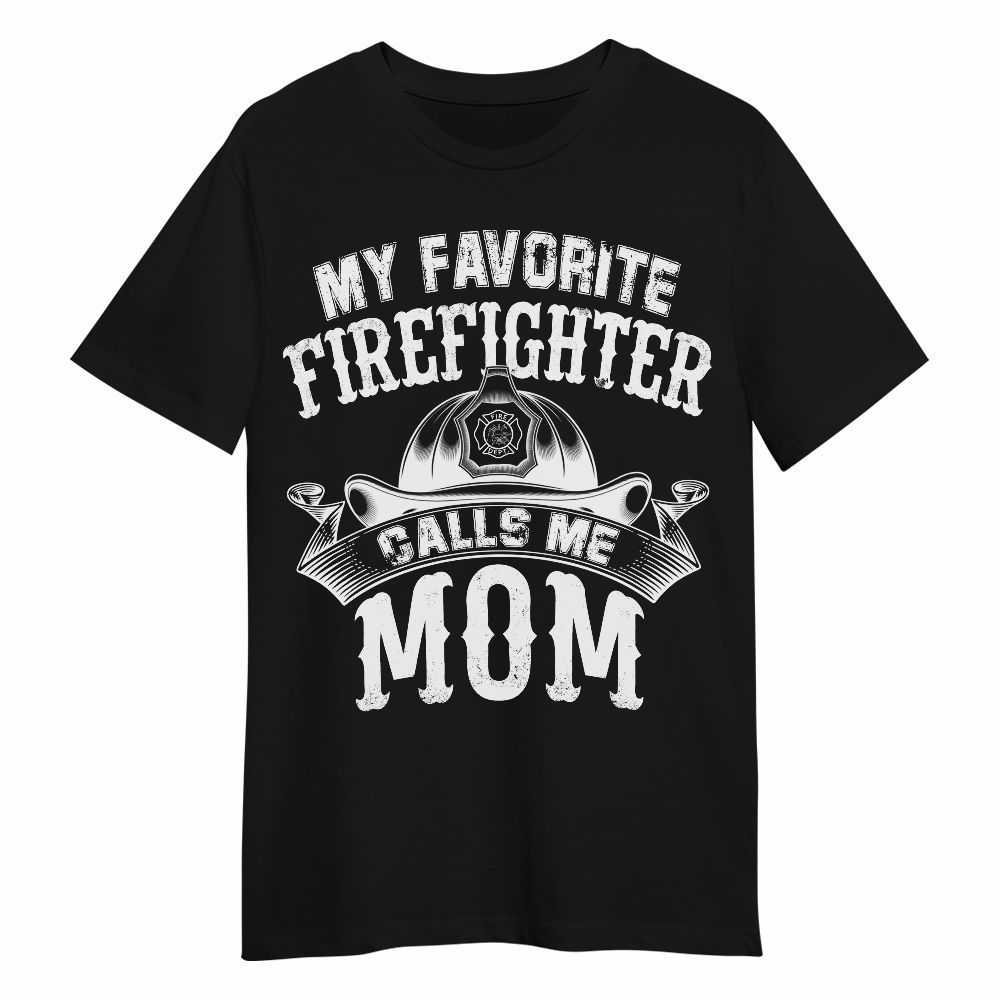 Amare Box Firefighter Shirt, Firefighter Calls Me Mom, Funny Firefighter, Firefighter Shirt, Mom Gift, Vintage Gift Shirt For Her Unisex Shirt
