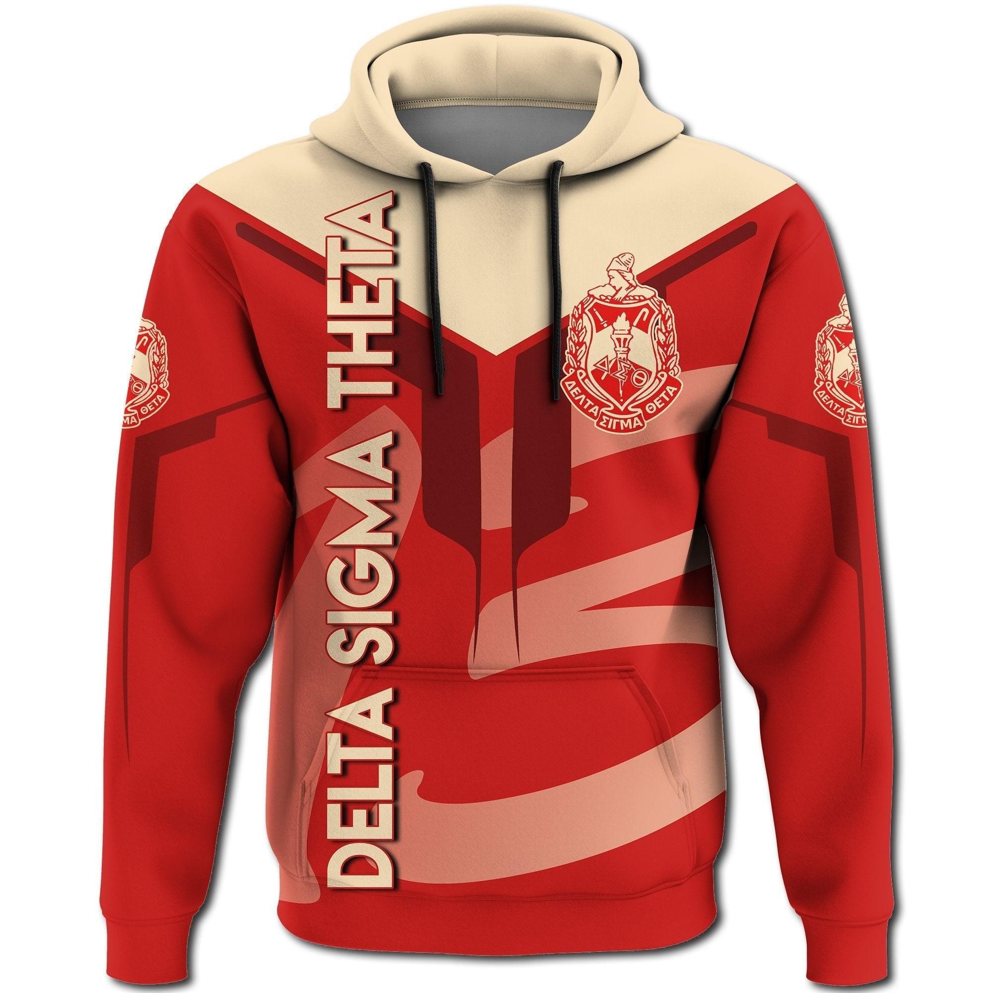 Delta Sigma Theta Hoodie Drinking Style