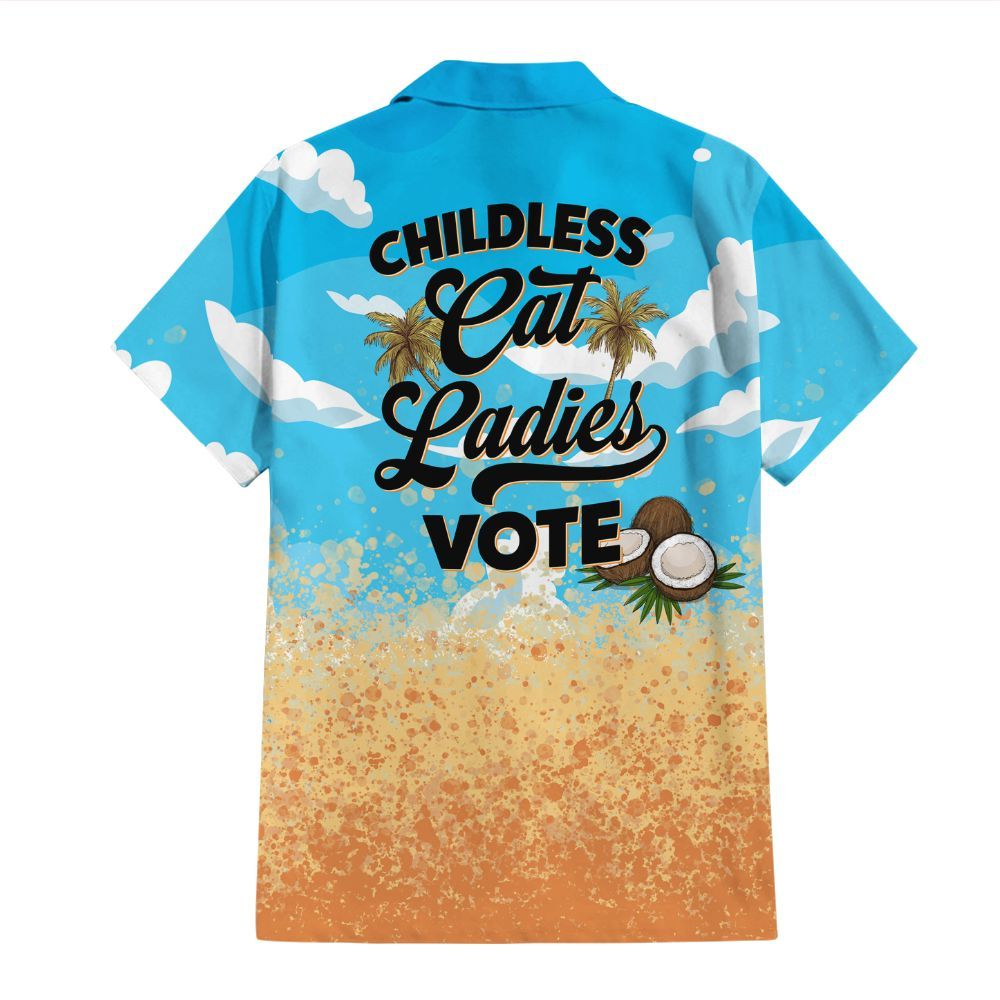 Amare Box You Think You Just Fall Out Of A Coconut Tree Shirt, Voting 2024 Madam Presidential Election Unisex Hawaii Shirt, Short