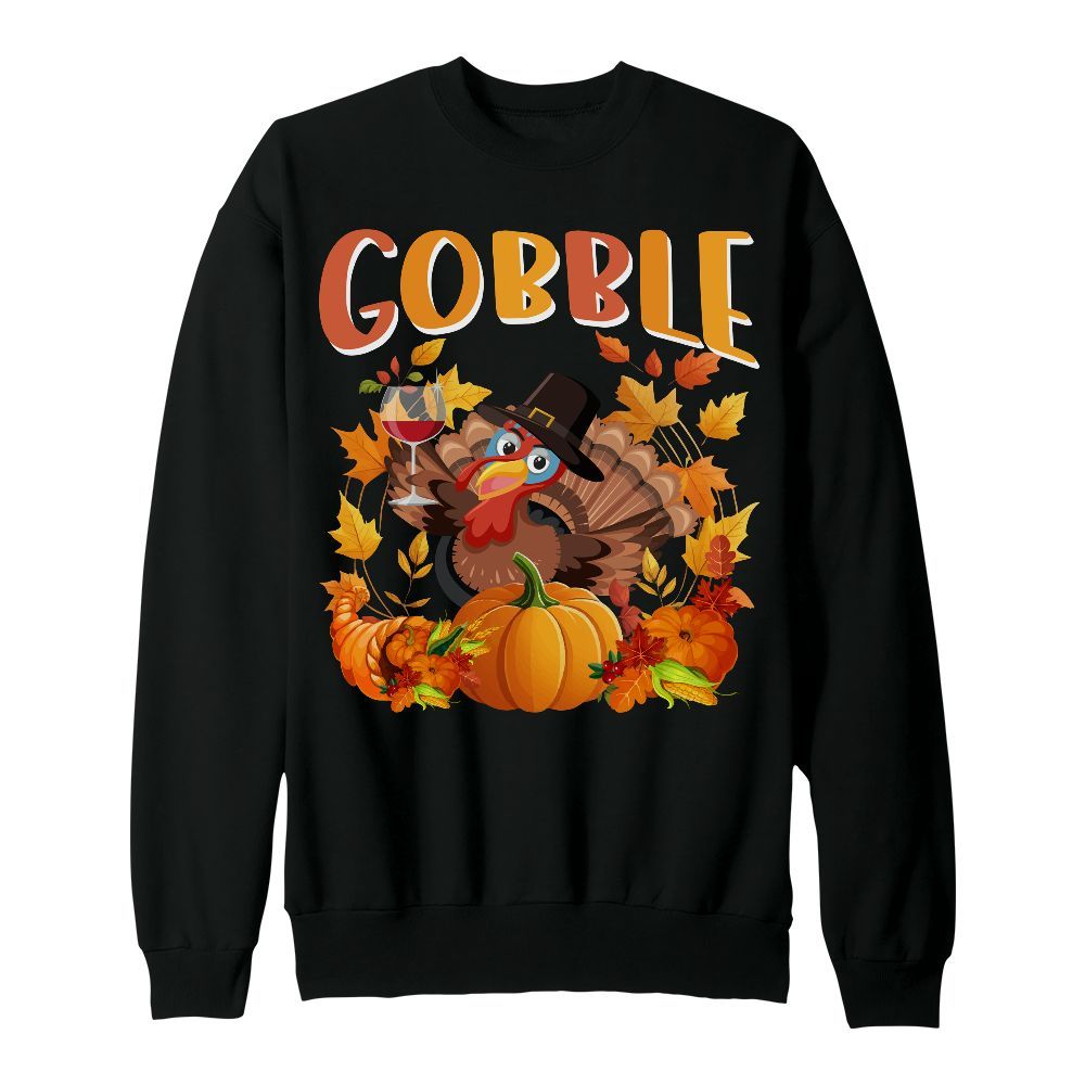 Amare Box Turkey Thanksgiving Shirt, Thanksgiving Gobble Fall Bible Verse Design Gift For Fan Unisex Sweatshirt