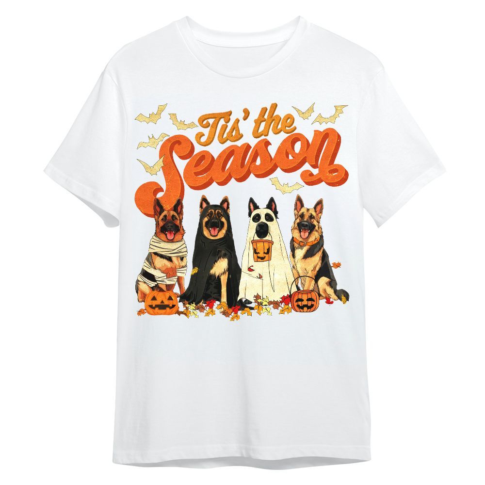 Amare Box Halloween Dog Shirt, Tis The Season Pet Cosplay Halloween Design Gift For Fan Unisex Shirt