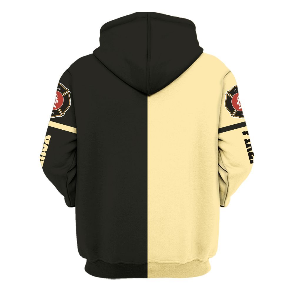 Amare Box Firefighter Shirt, Personalized Firefighter Man, Firefighter Logo, Unisex Firefighter Custom Name Gift Shirt For Firefighter Unisex Hoodie