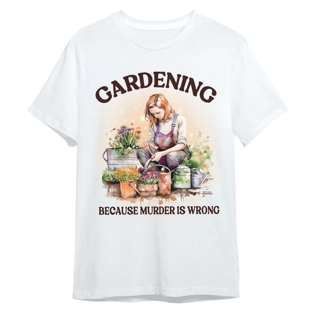 Amare Box Farm Shirt, Farm Garden, Gardening Because Murder Is Wrong, Garden Farm Girl, Unique Gift Shirt For Farmer Unisex Shirt