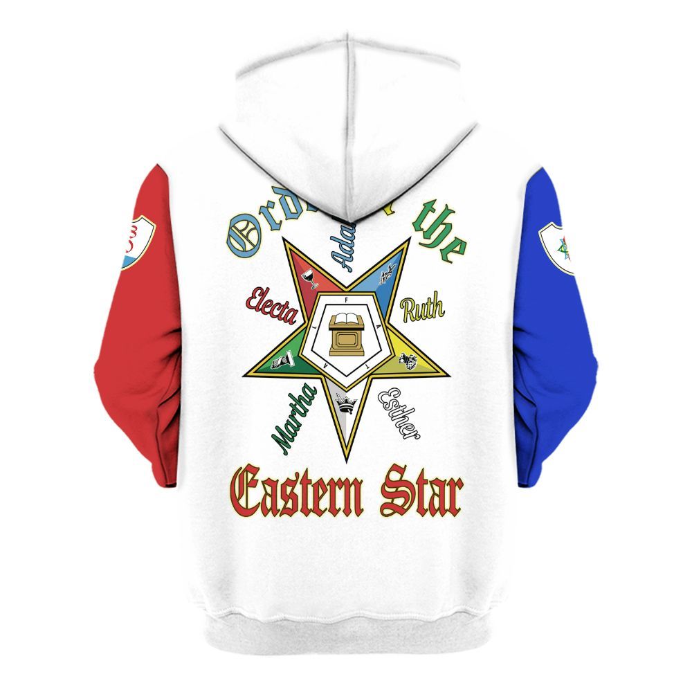 Ireishprint OES Custom Legacy Shirt, Esther Pentagon Sisters Order Of The Eastern Star OES Hoodie