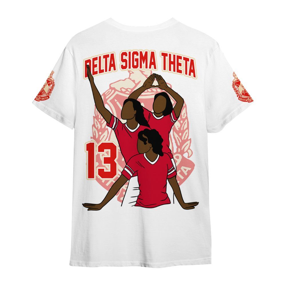 Ireishprint Delta Sigma Theta Shirt, Founded 1913 Crimson Shirt Delta Sigma Theta Sorority Shirt