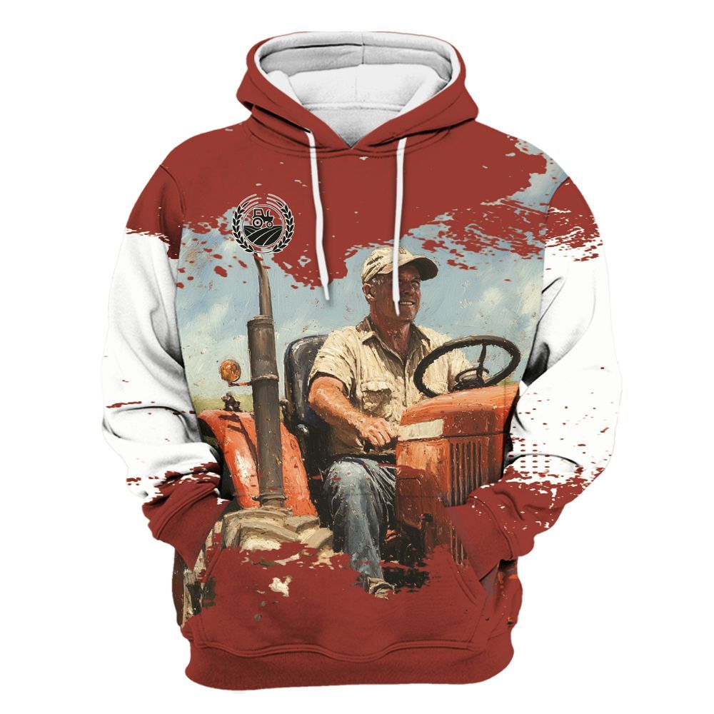 Amare Box Farm Tractor Shirt, You Can Never Have Too Many Tractors, Custom Tractor Name, Love Tractor, Vintage Tractor, Gift For Farm Lover Unisex Hoodie