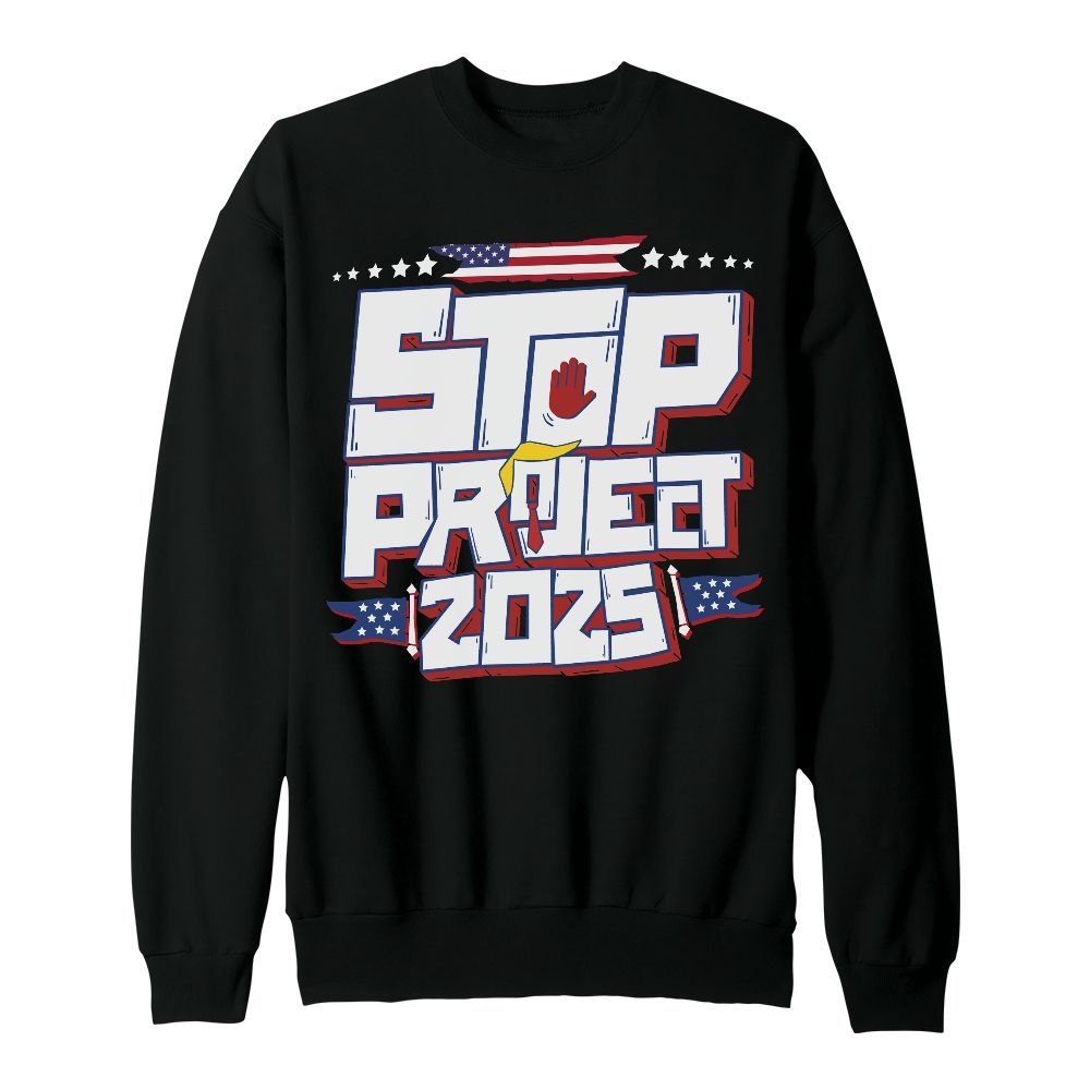 Amare Box Stop Project 2025 Shirt, USA Election Tee, America Streetwear Gifts Unisex Sweatshirt