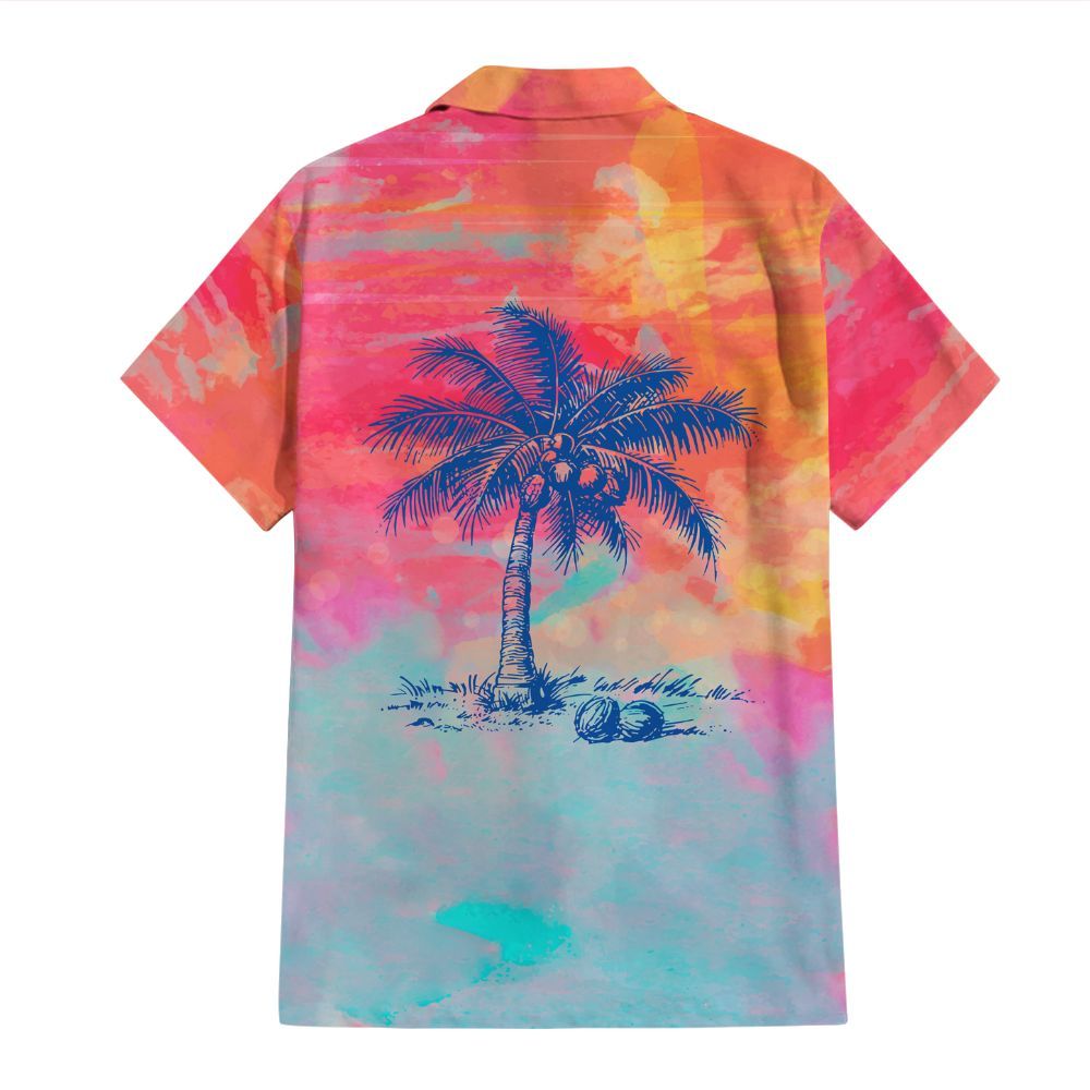 Amare Box Coconut Tree Shirt, You Think You Just Fell Out Of A Coconut Tree Shirt Unisex Hawaii Shirt, Short