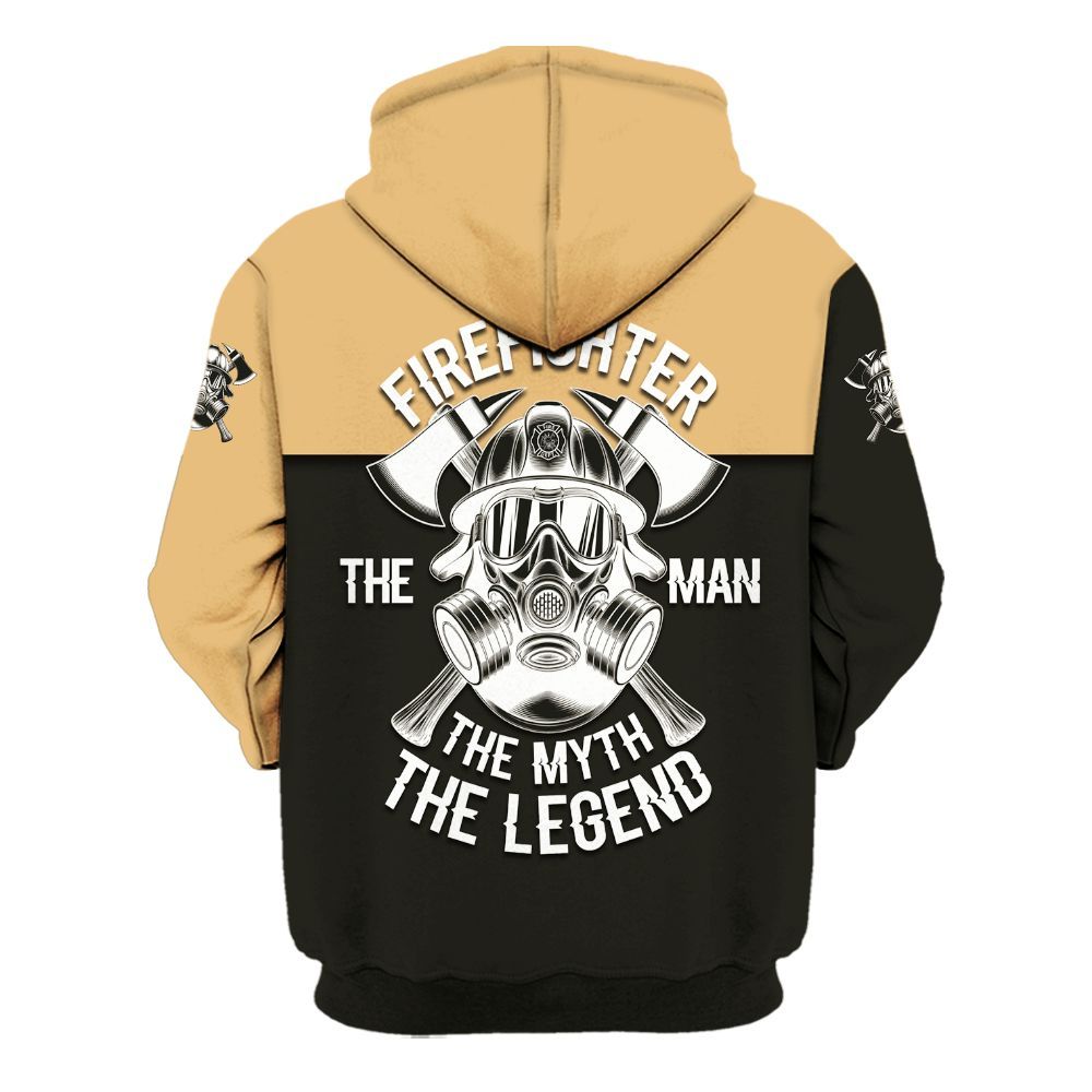 Amare Box Firefighter Shirt, The Man The Myth The Legend, Rescue Heroes, Fireman Gift, Fire Depart Logos, Custom Name Gift Shirt For Man Unisex Hoodie