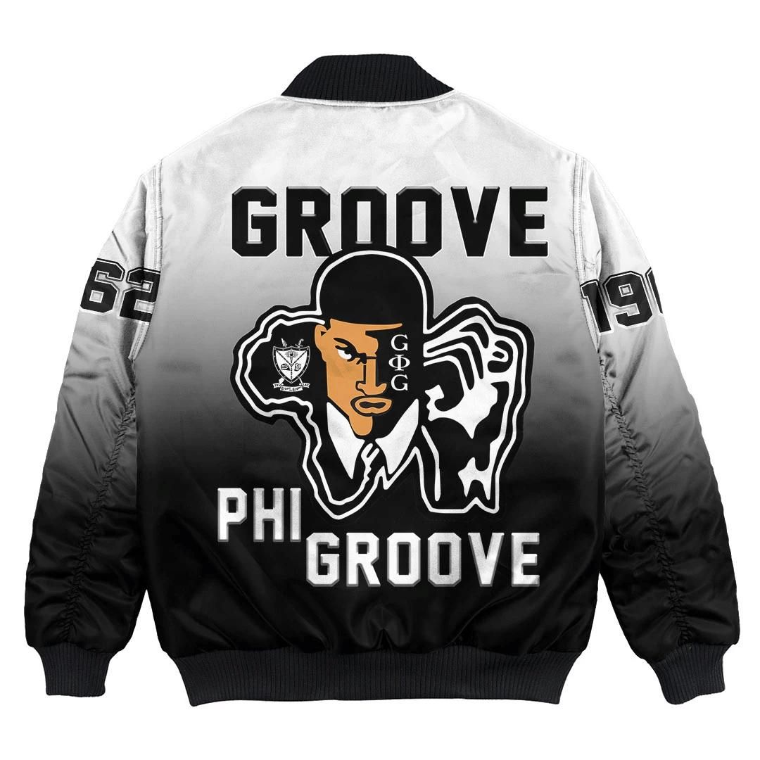 Groove Phi Groove Gradient Bomber Jacket