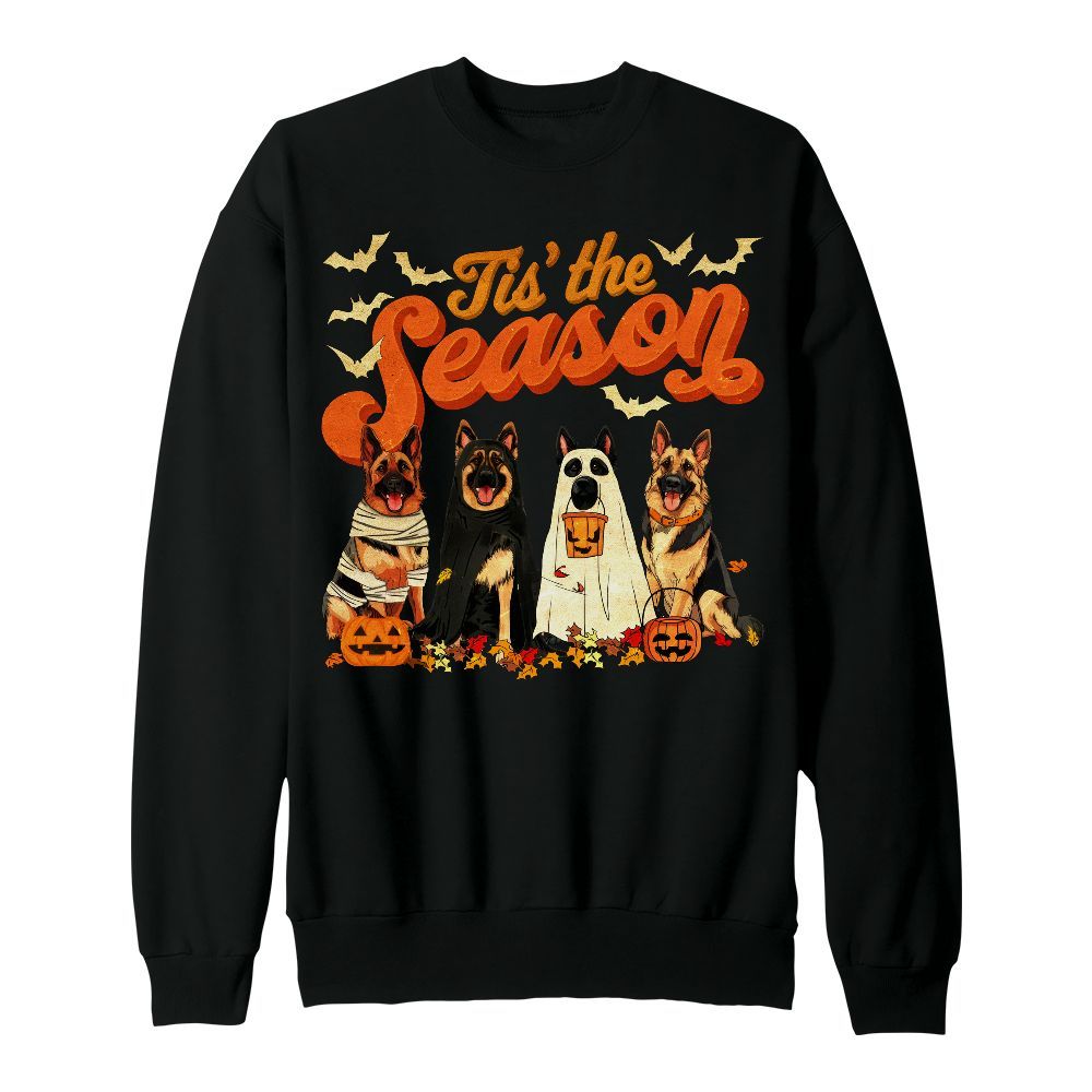 Amare Box Halloween Dog Shirt, Tis The Season Pet Cosplay Halloween Design Gift For Fan Unisex Sweatshirt