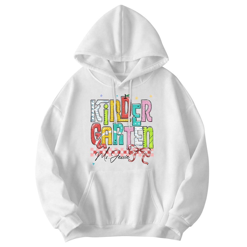 Amare Box Kindergarten Era Custom Name Shirt, Kids Tee, Funny Skateboard Road Skull Back To School First Day Unisex Gift Unisex Hoodie