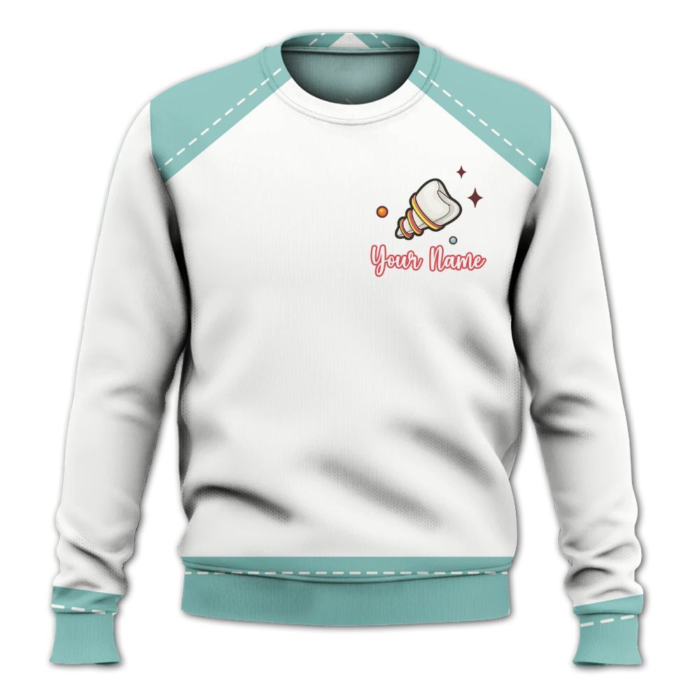 Amare Box Dental Shirt, Day To Save Teeth, Dential Assistant, Dental Hygienist, Dental Office, Custom Name Gift Shirt For Dentist Knitted Sweater