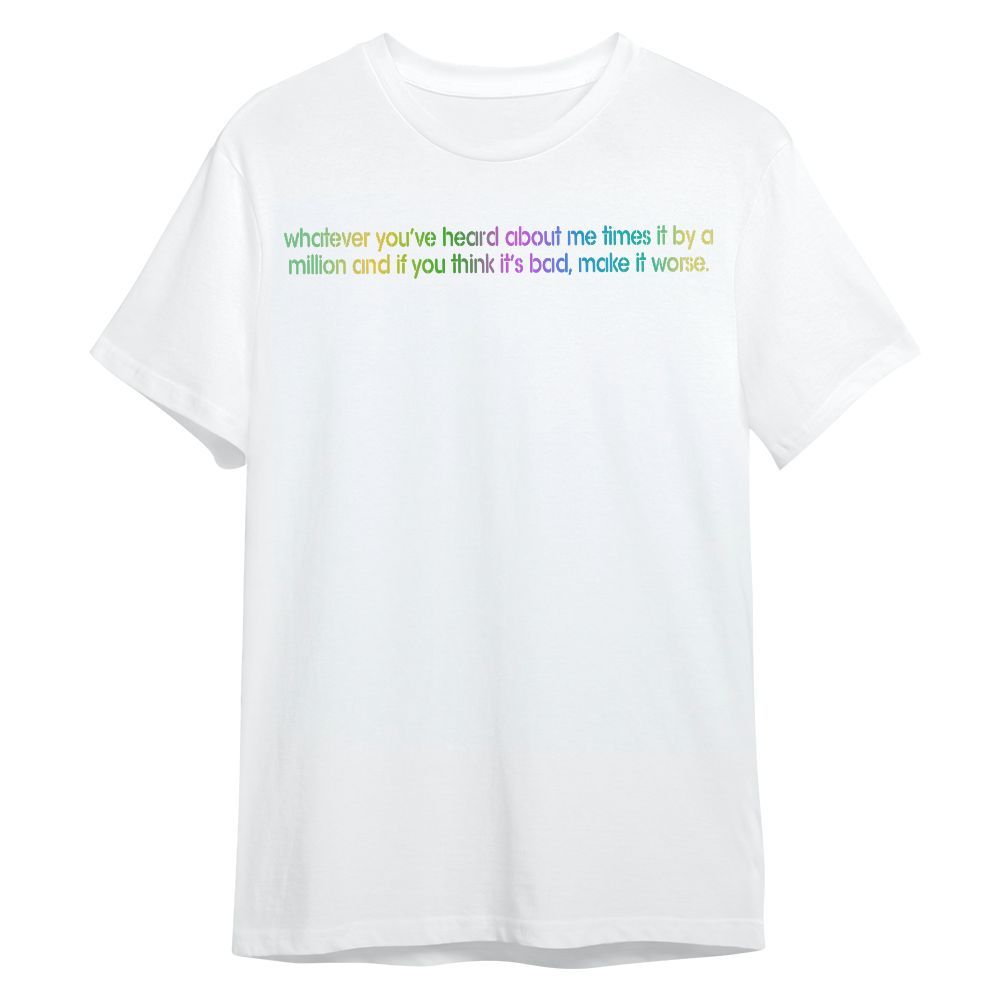 Amare Box Leah Loves Island Shirt, Funny Quote Whatever Youve Heard, Beach Summer Collage Trendy Graphic Unisex Shirt