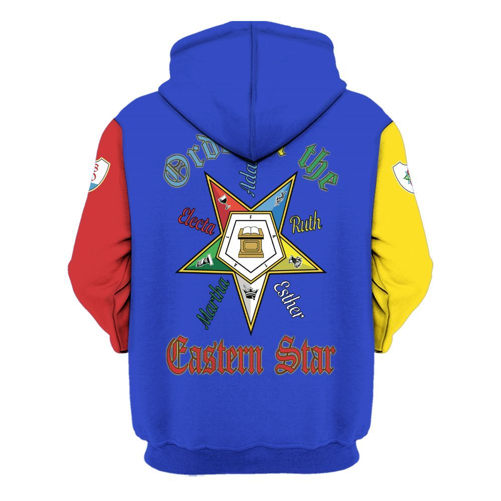 Ireishprint OES Custom Legacy Shirt, Adah Pentagon Sisters Order Of The Eastern Star OES Hoodie