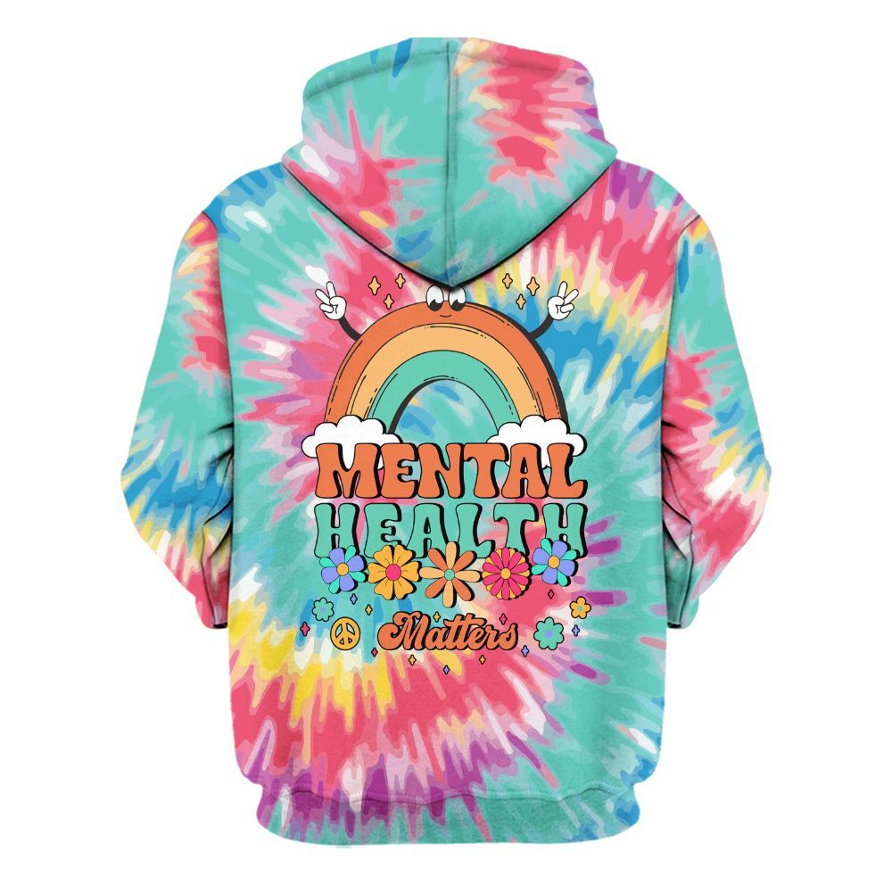 Amare Box Mental Health Matters Shirt, Cute Mental Heath Special Education Awareness Unisex Hoodie