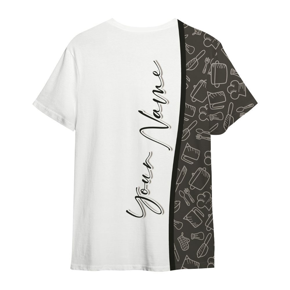 Amare Box Cooking Shirt, Bon Appetiti, Funny Cook, Female Chef Shirt, Cooking Shirt. Cook Lover, Custom Name Gift Shirt For Chef All Over Print Unisex Shirt