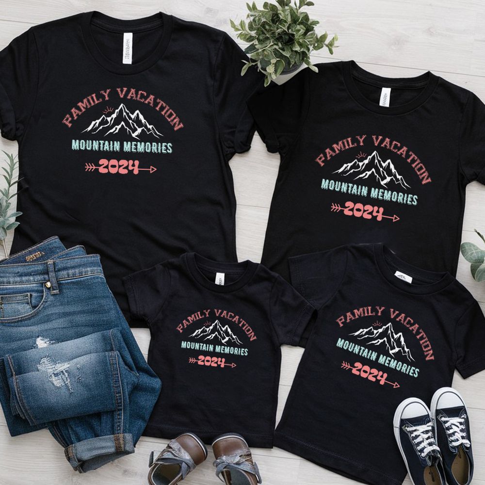 Amare Box Mountain Memories Shirt, Family Trip Shirts., Family Vacation Shirts, Family Matching Tees, Traveling Tee