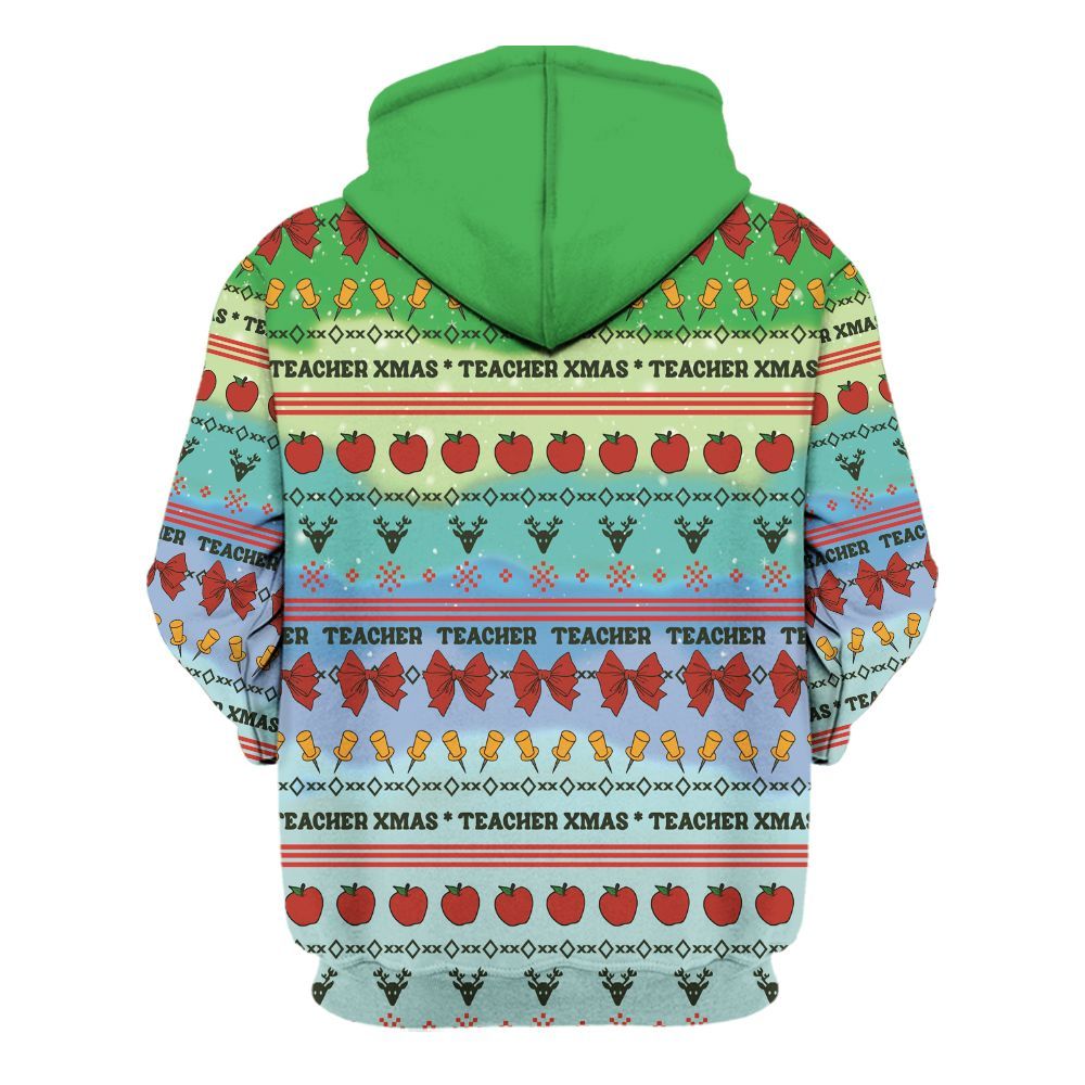 Amare Box Teacher Shirt, Teacher Xmas Shirt, Teach Stuff, Teacher Life, Gift For Teacher Unisex Hoodie