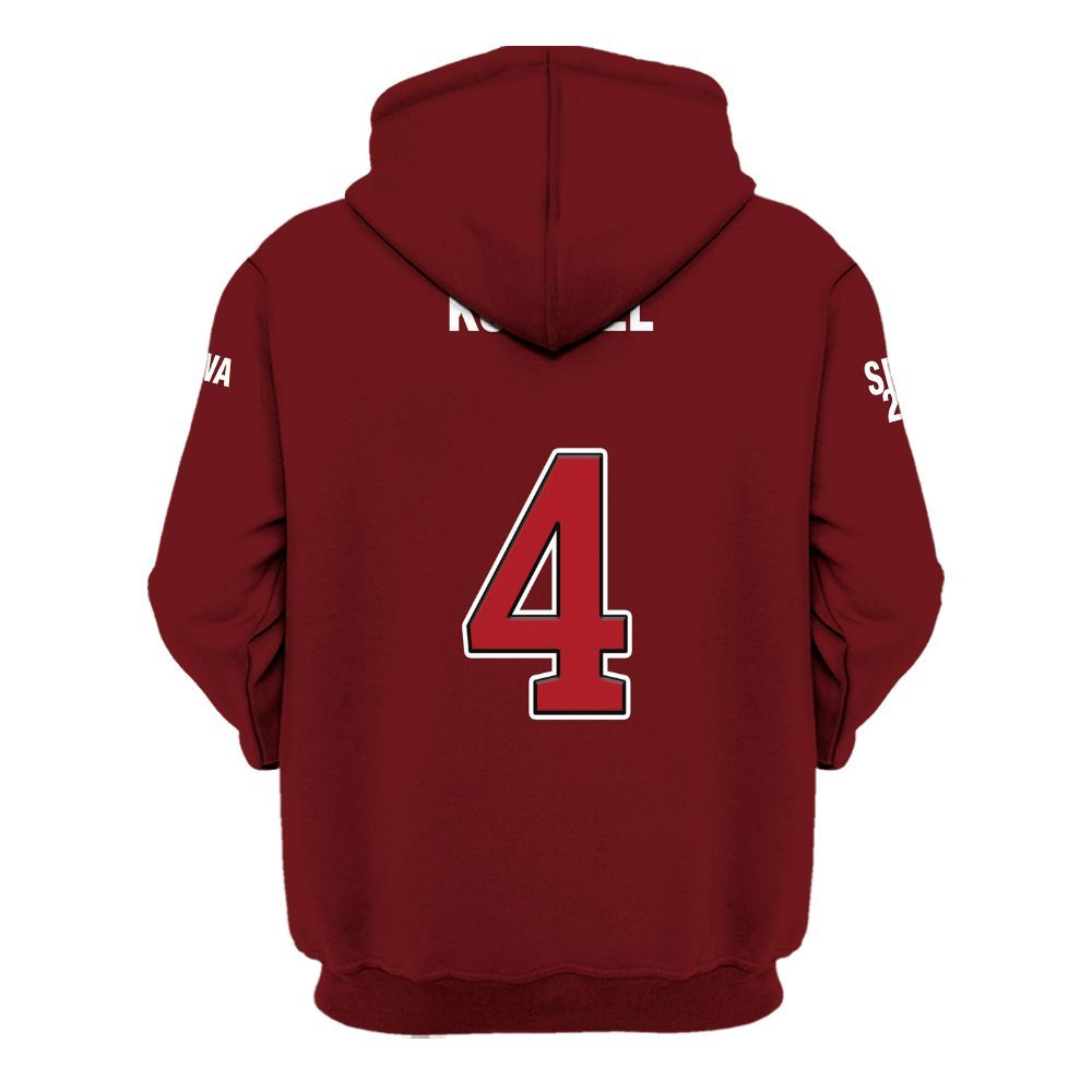 Ireishprint ΚΑΨ Custom Probate Line Shirt, Personalized Krimson Red ΚΑΨ 1911 Fraternity Hoodie