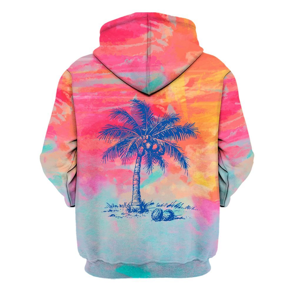 Amare Box Coconut Tree Shirt, You Think You Just Fell Out Of A Coconut Tree Shirt Unisex Hoodie