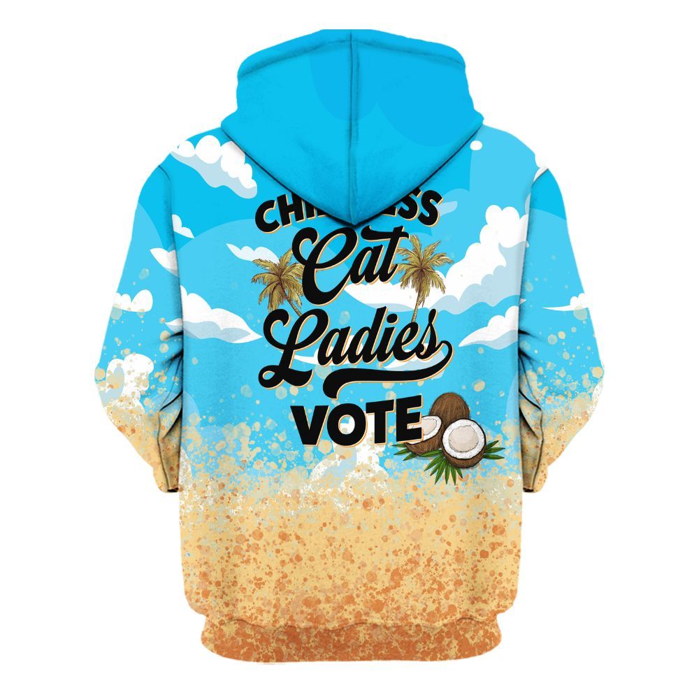 Amare Box You Think You Just Fall Out Of A Coconut Tree Shirt, Voting 2024 Madam Presidential Election Unisex Hoodie