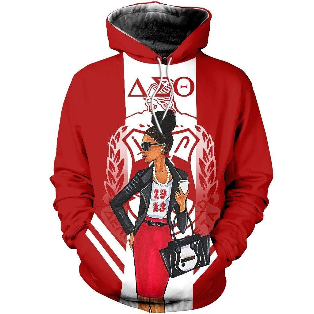 Delta Sigma Theta Modern Girl Hoodie
