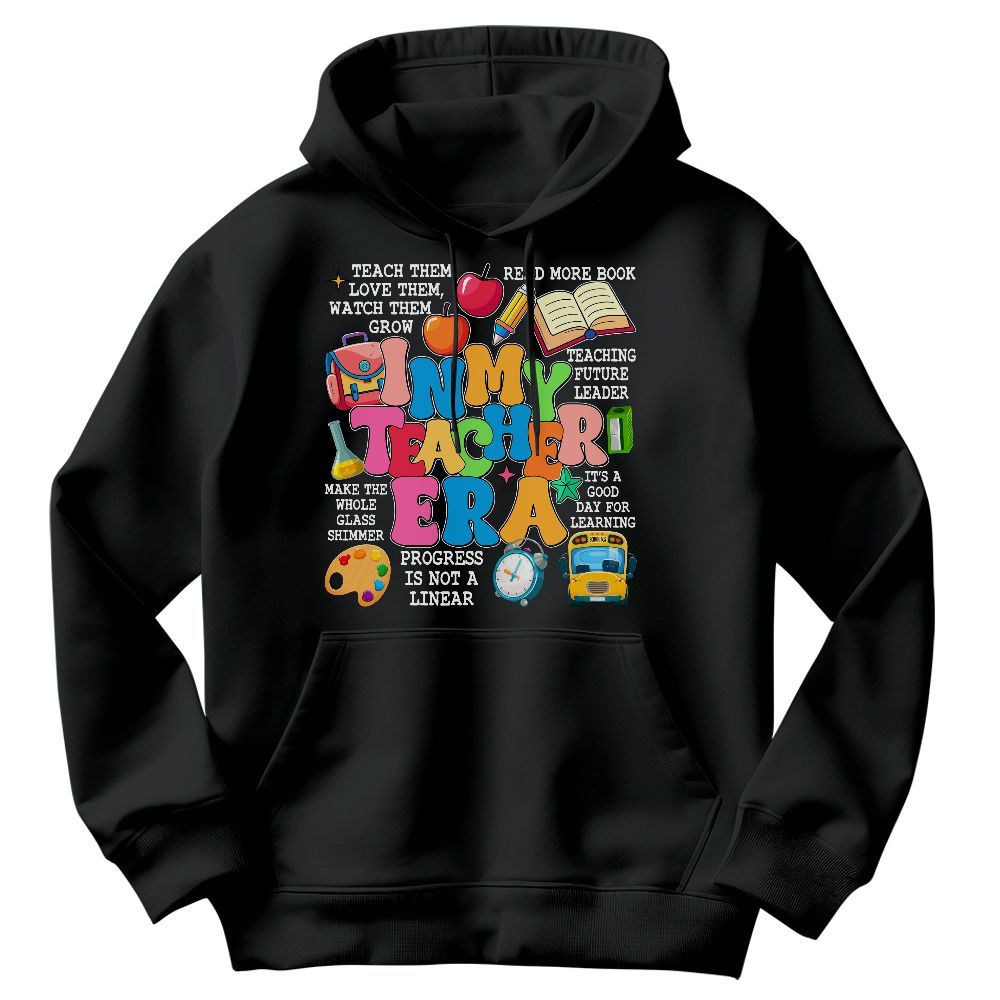 Amare Box In My Teacher Era Shirt, Teacher Era Back To School Shirt, Funny Teacher Eras Quotes Gift Unisex Hoodie