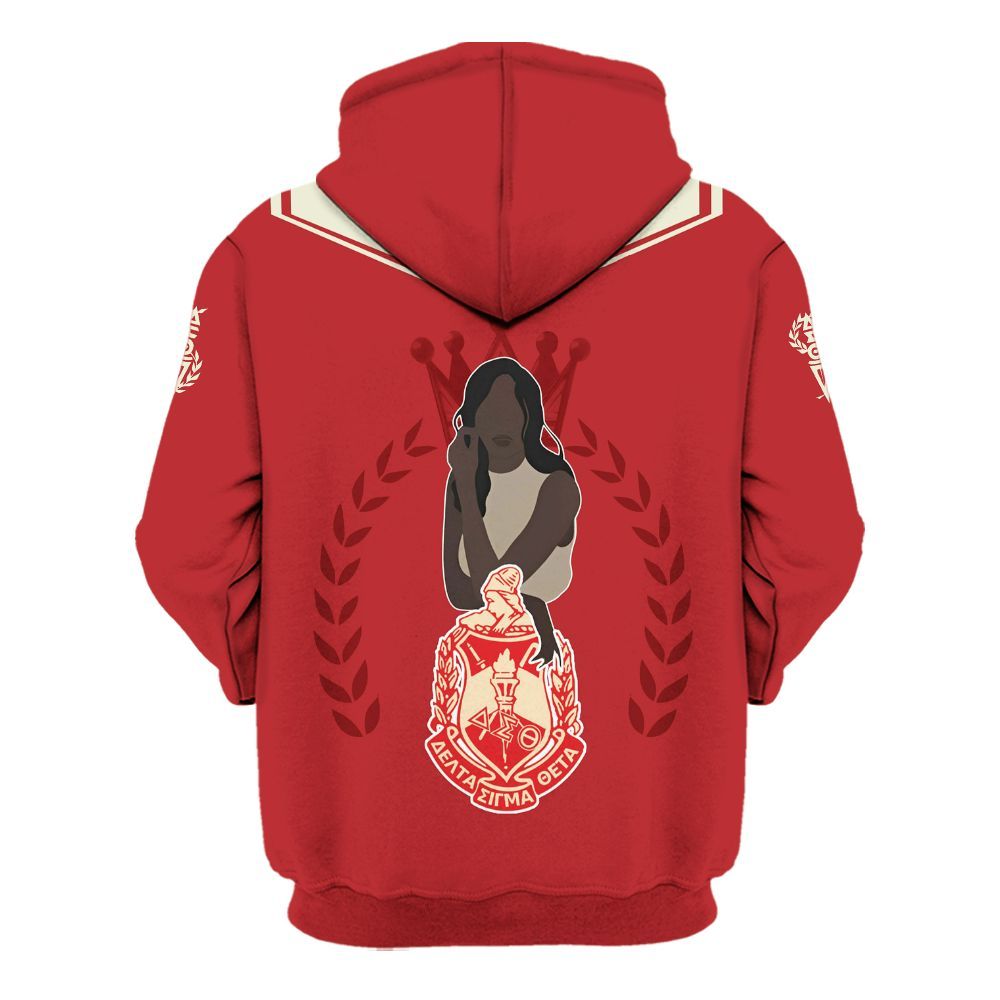 Ireishprint Delta Sigma Theta Shirt, Delta Girls Delta Sigma Theta Black Shirt 1913 Sorority Hoodie