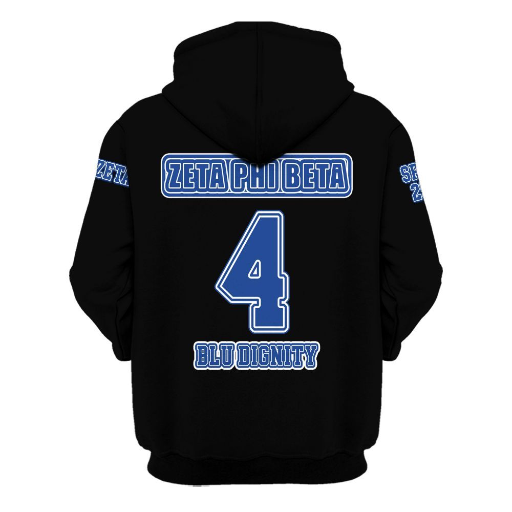 Ireishprint Zeta Phi Beta Custom Chapter Shirt, Personalized Your Z Phi B HandSign Black Shirt 1920 Zeta Phi Beta Sorority Hoodie